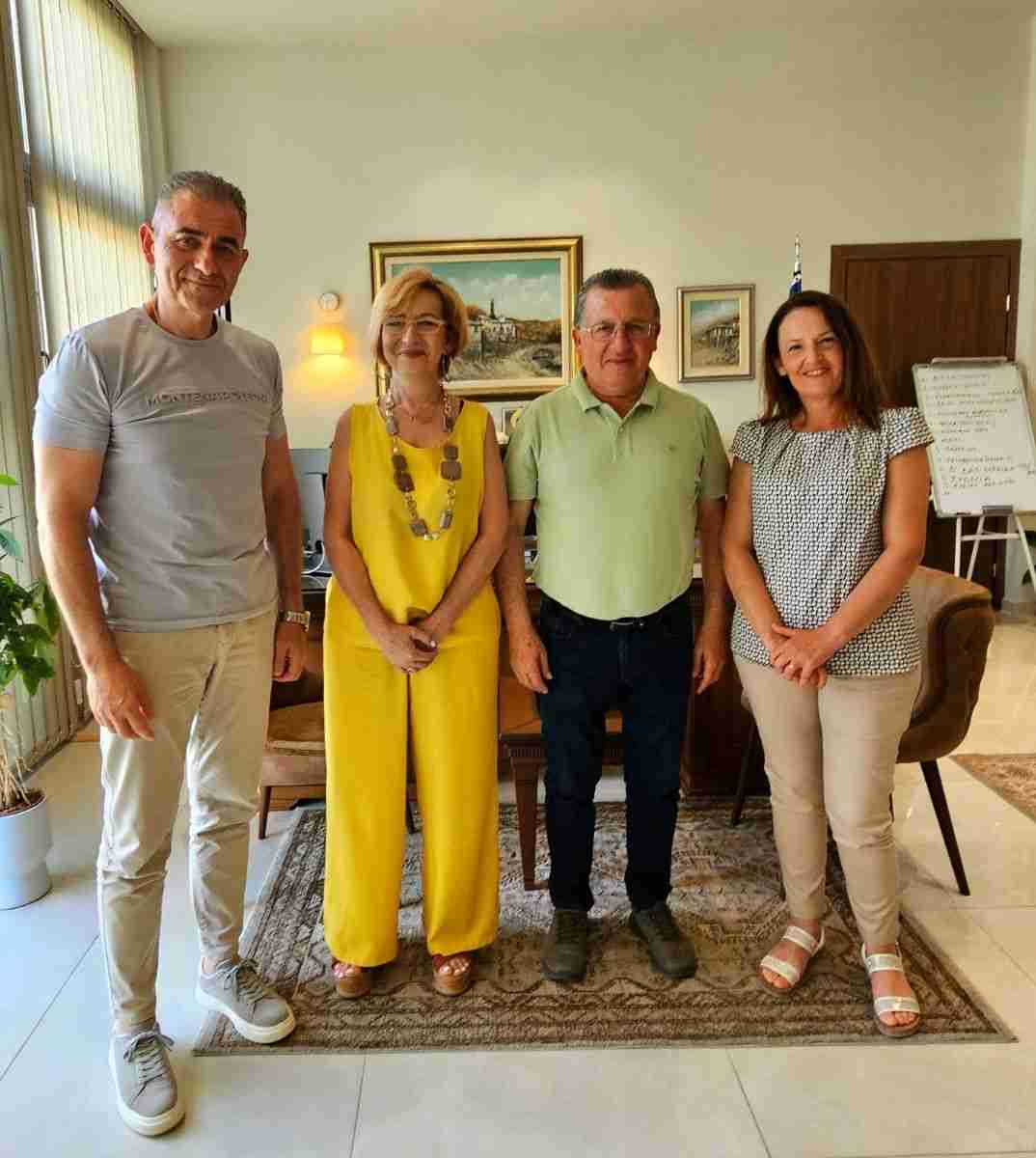 Συνάντηση  του Δημάρχου Κατερίνης Ι. Ντούμου με τον Σύλλογο Τριτέκνων Ν. Πιερίας