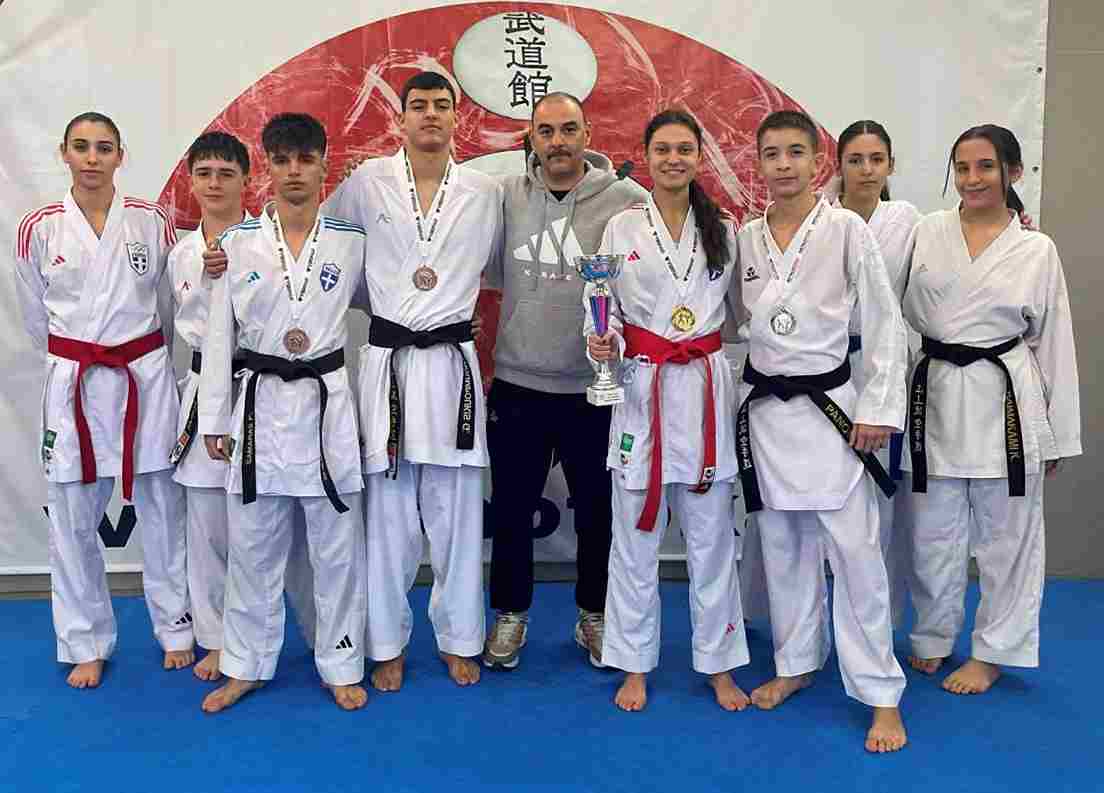 Καράτε Budokan Κατερίνης: 4 μετάλλια στο Πανελλήνιο Πρωτάθλημα