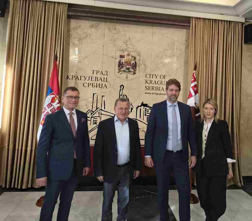 Σερβία: Αδελφοποίηση Δήμων Κατερίνης – Κρακούγιεβατς