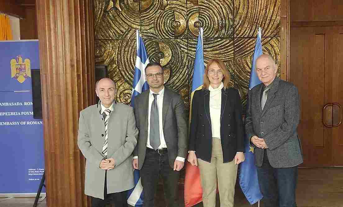 Συνάντηση της Ένωσης Συντακτών Επαρχιακού Τύπου με την Πρέσβη της Ρουμανίας