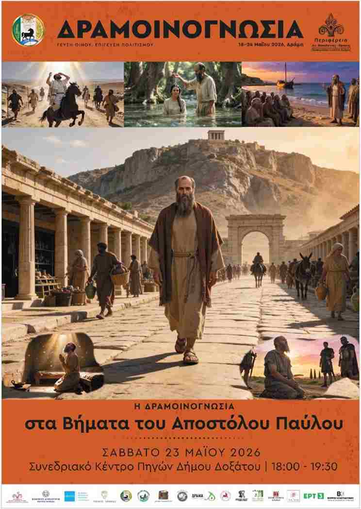 «Η Δραμινογνωσία στα Βήματα του Αποστόλου Παύλου»